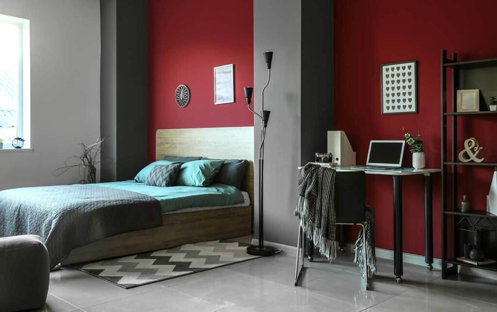 interior paint colors - Discover the Perfect Palette: Top Interior Paint Colors for Your Walls bold Red