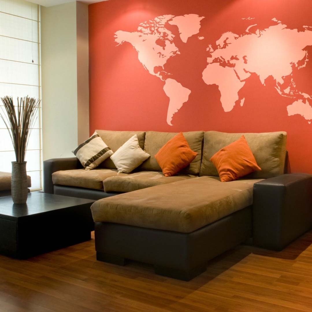 wall painting with stencils