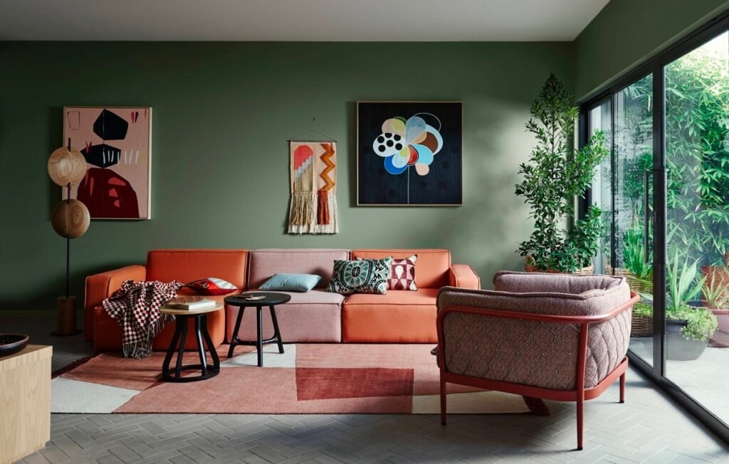 interior paint colors - Discover the Perfect Palette: Top Interior Paint Colors for Your Walls Earthy green interior paint color trrends