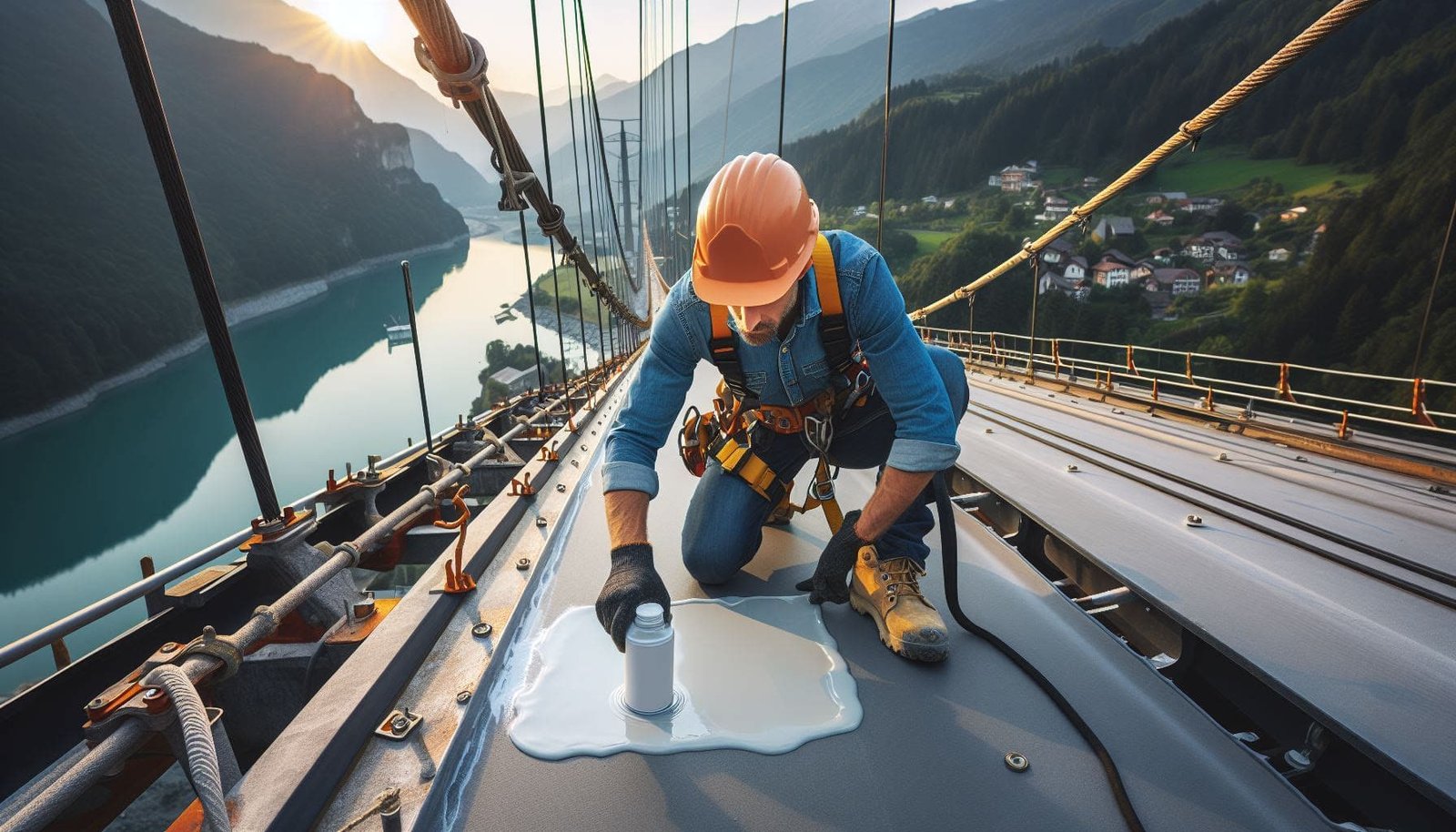 Bridge waterproofing using Nanotechnology