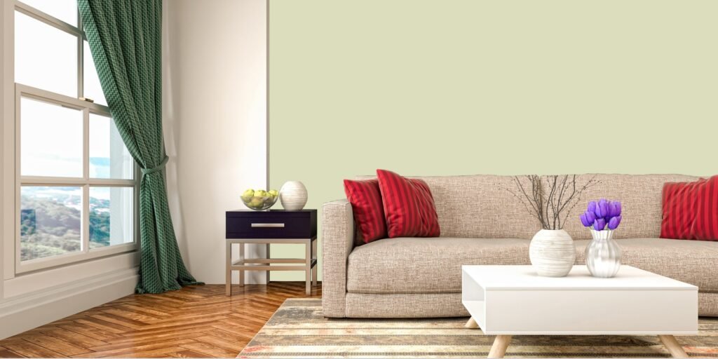 Sherwin Williams Color of the year 2024 - Sherwin Williams Paint Colors for Your Walls popular in 2024 Honeydew-(SW 6428)-Interior-Paint-Design