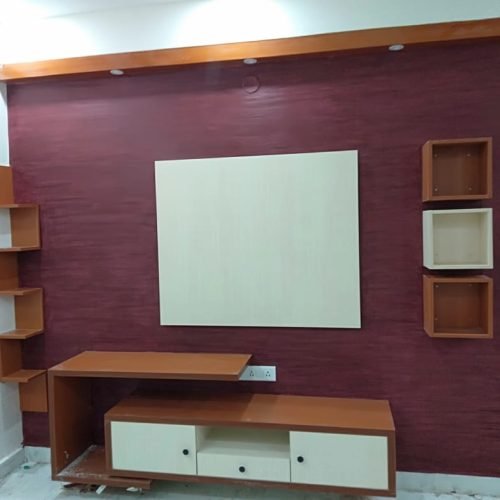 Interior wood design work