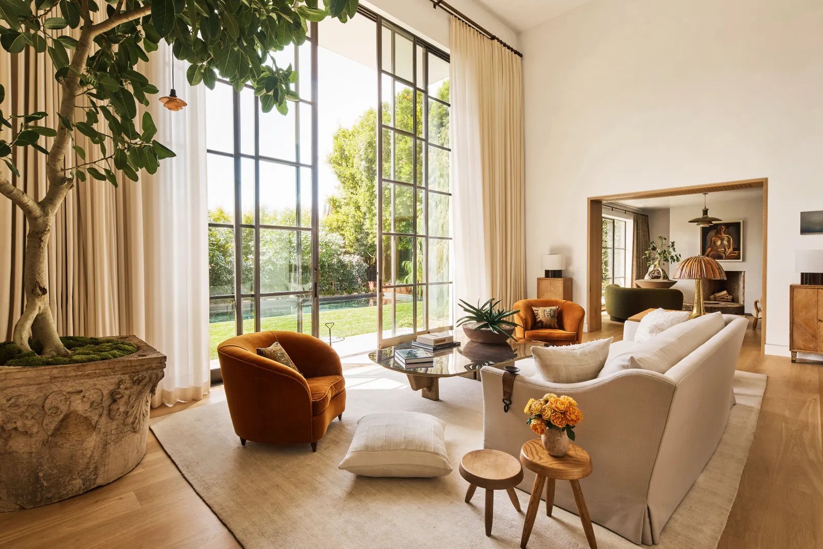 Color combination for living room