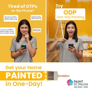 One Day Painting service in Bangalore