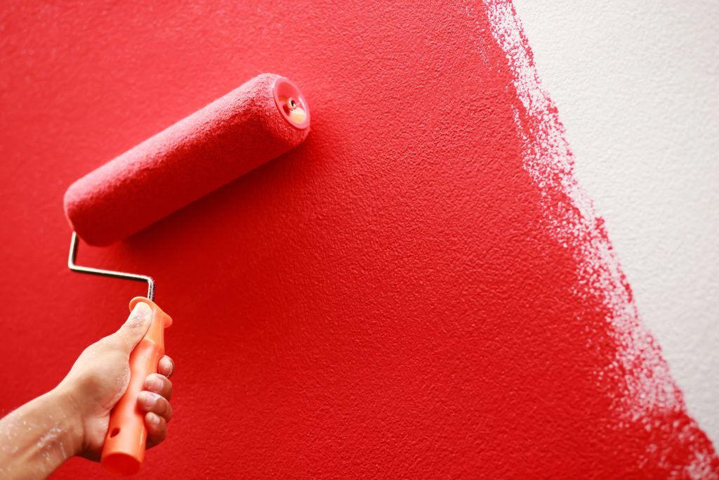 Interior wall painting