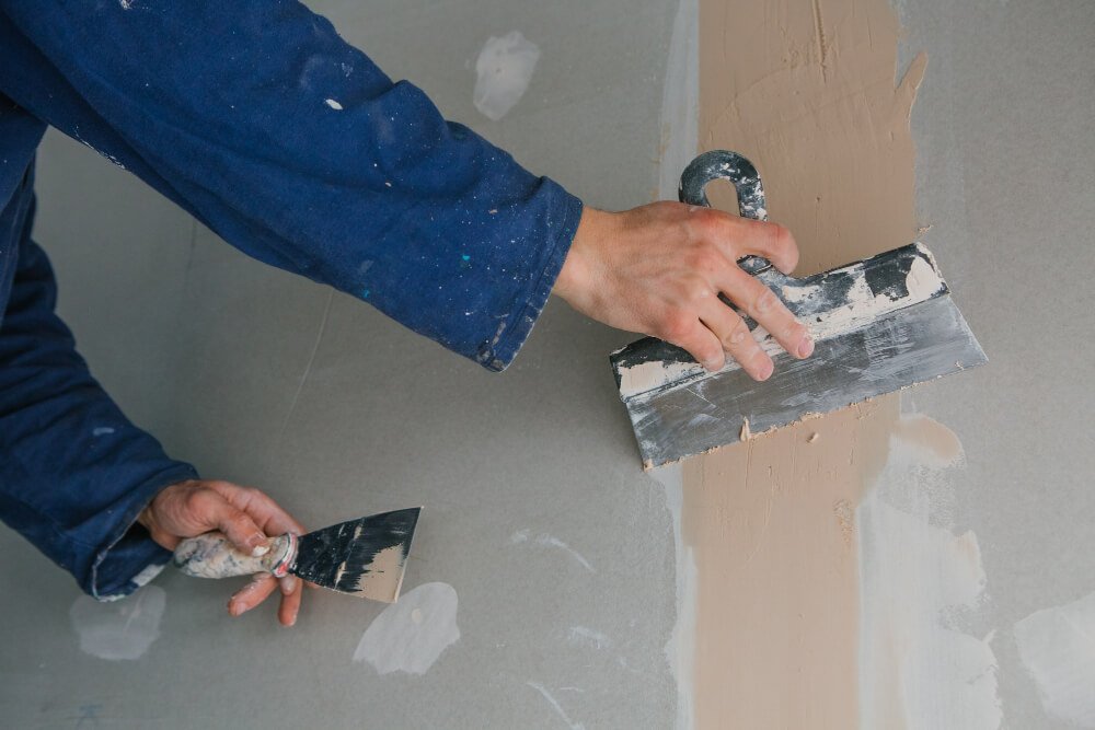 putty in repainting, wall putty in painting