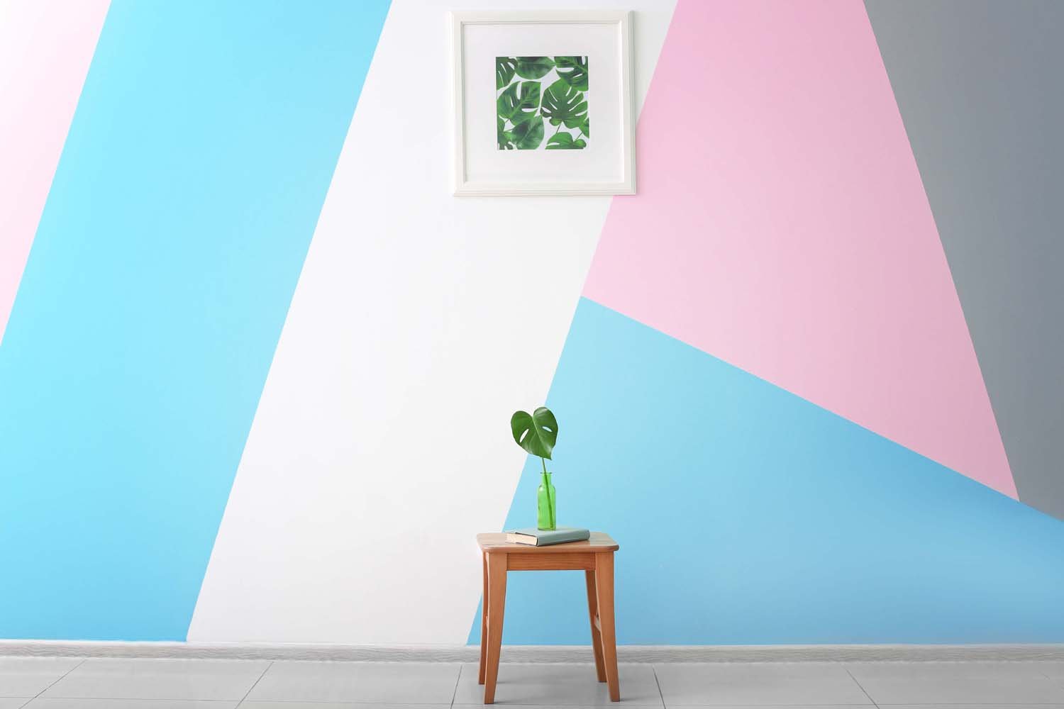 multicolor interior wall designs