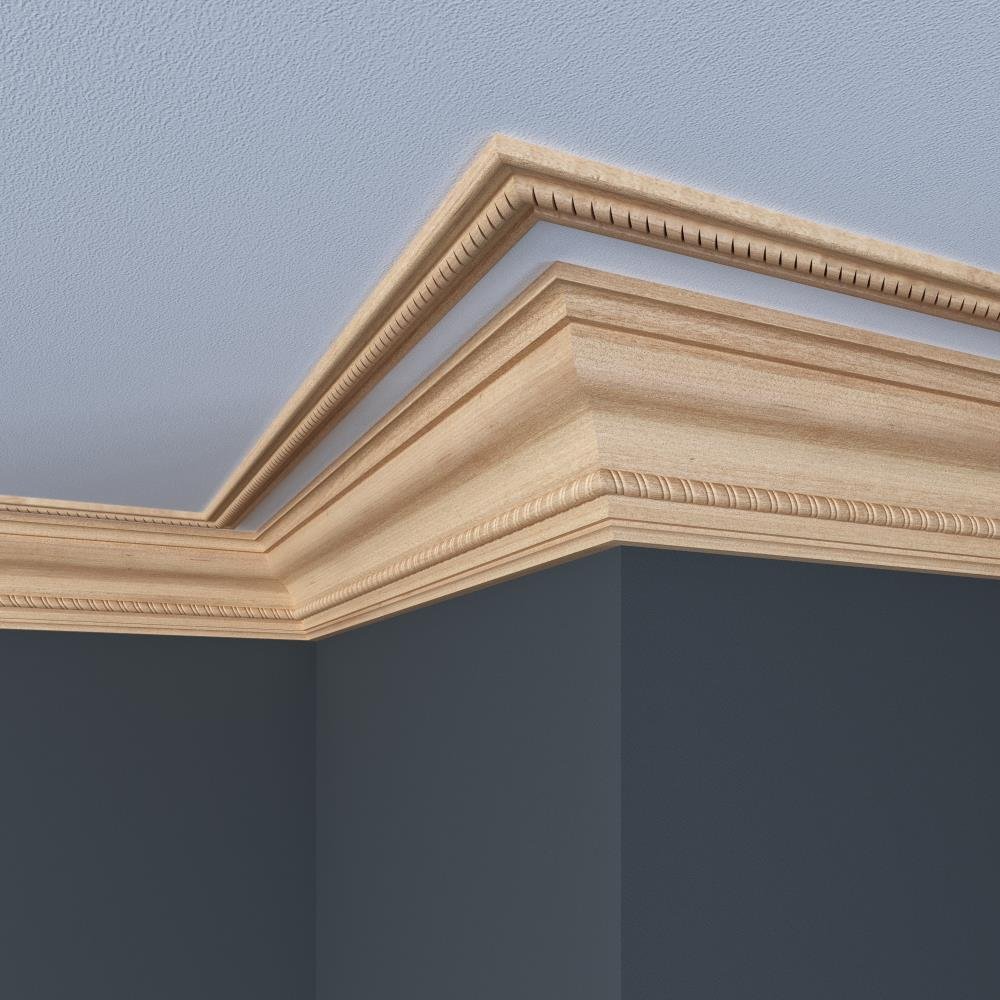 Crown molding - Crowning Glory: Elevating Your Home's Elegance with Diverse Styles of Crown Molding and Expert Tips for a Polished Interior - Paintmywalls Rope or Bead Mold