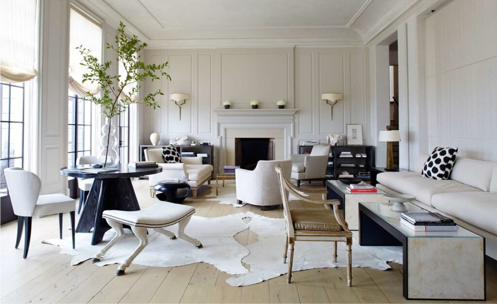 color combination for living room - Color Combination for Living Room as per Vastu Shastra: EnhancingHarmony and Positivity serene white color combination for living room
