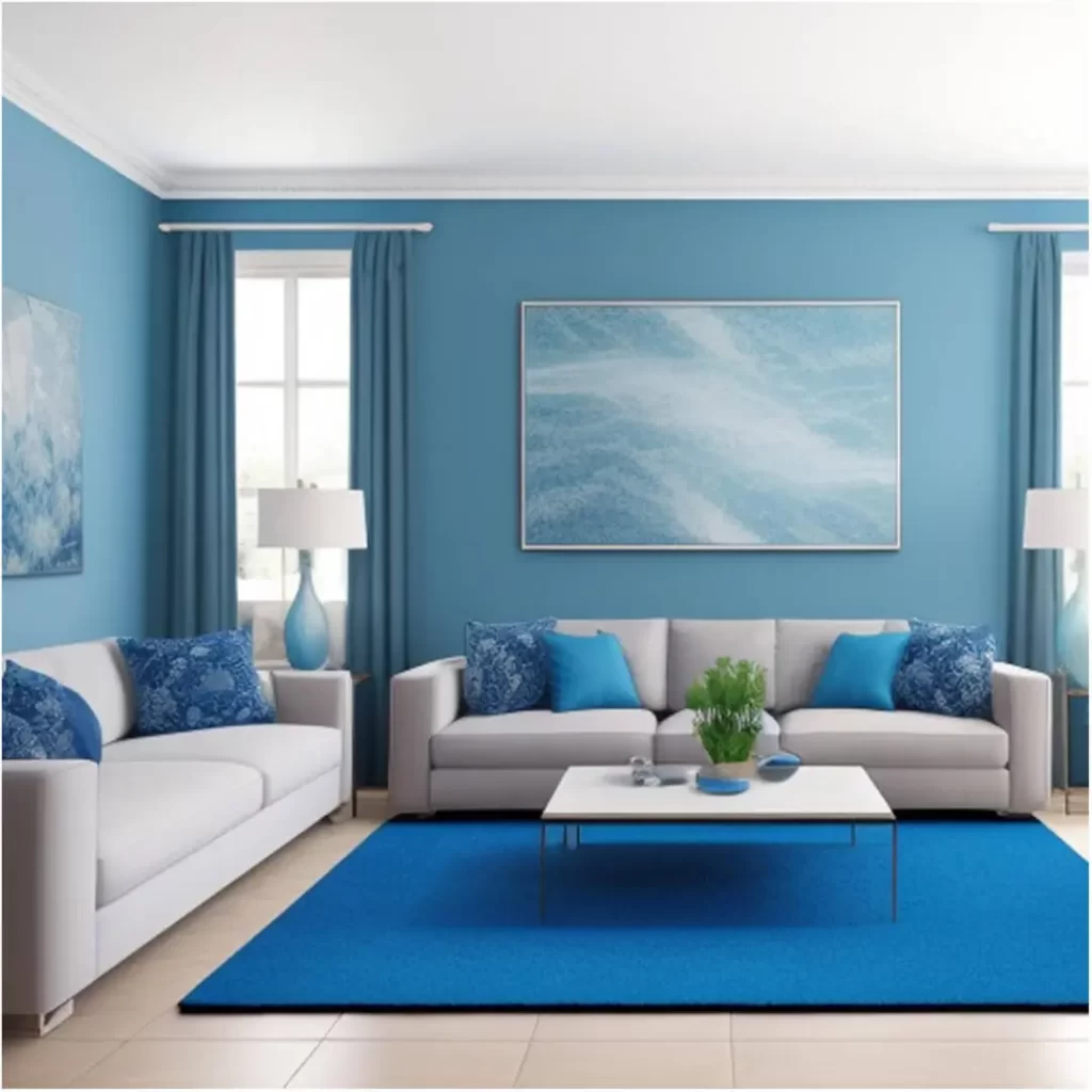 Vastu colours for living room - Top 6 Amazing Vastu Colours for Living Room Blue vastu colour for living room, blue colour for living room as per vastu shastra